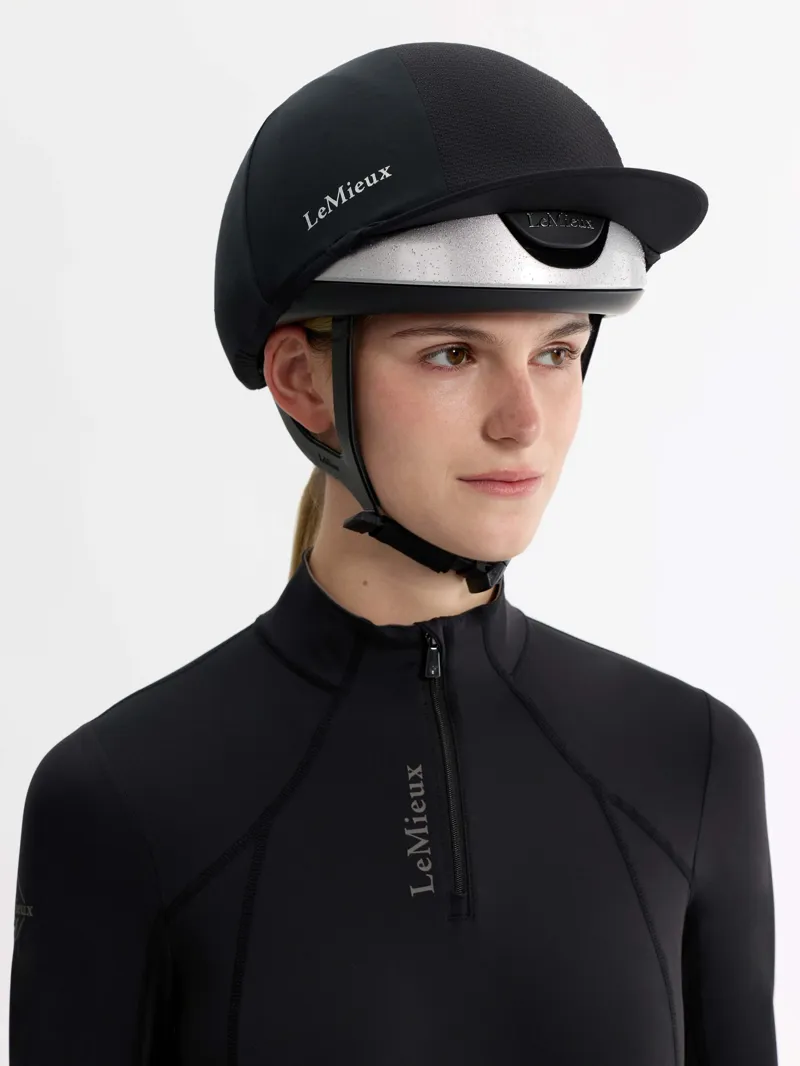 LeMieux Vexa Skull Cap Riding Helmet - Silver-7
