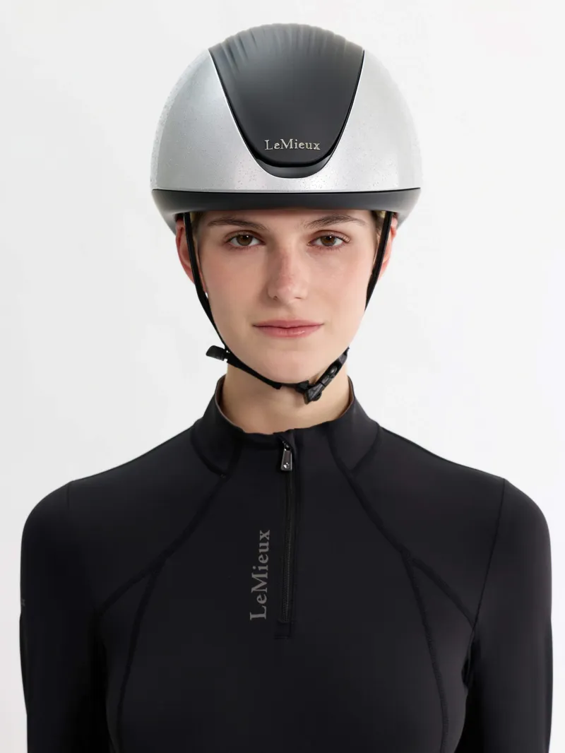 LeMieux Vexa Skull Cap Riding Helmet - Silver-3