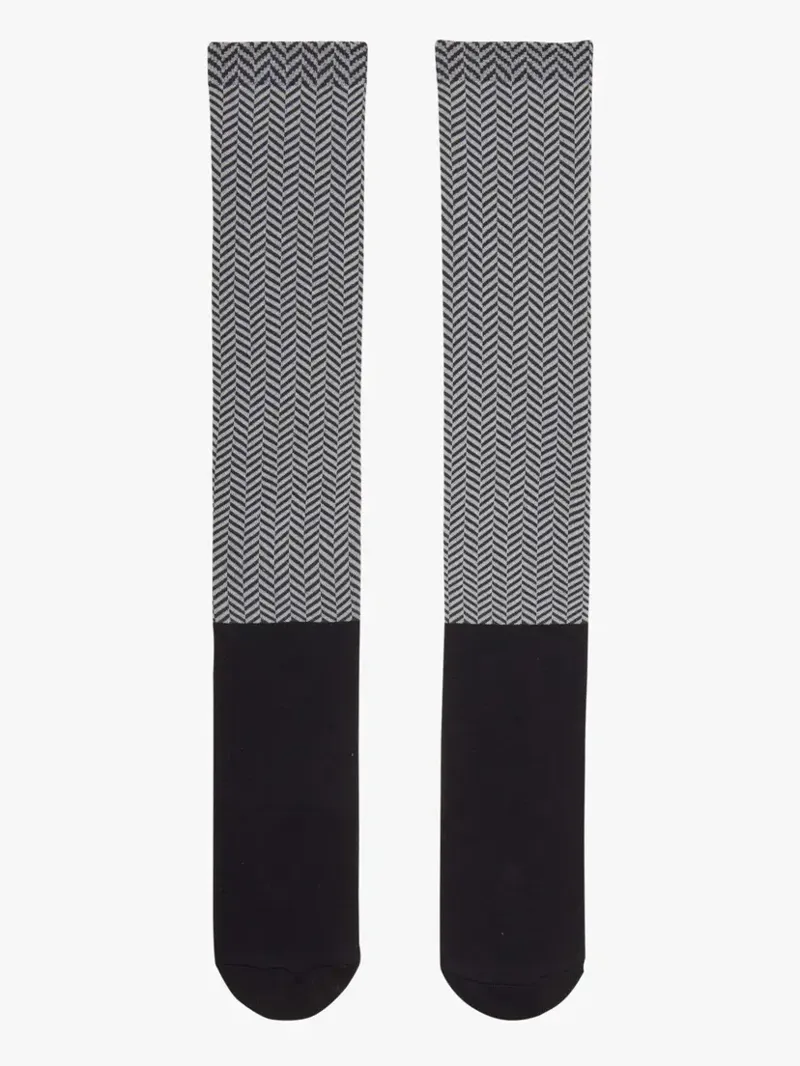 LeMieux Aspen Herringbone Sock - Black