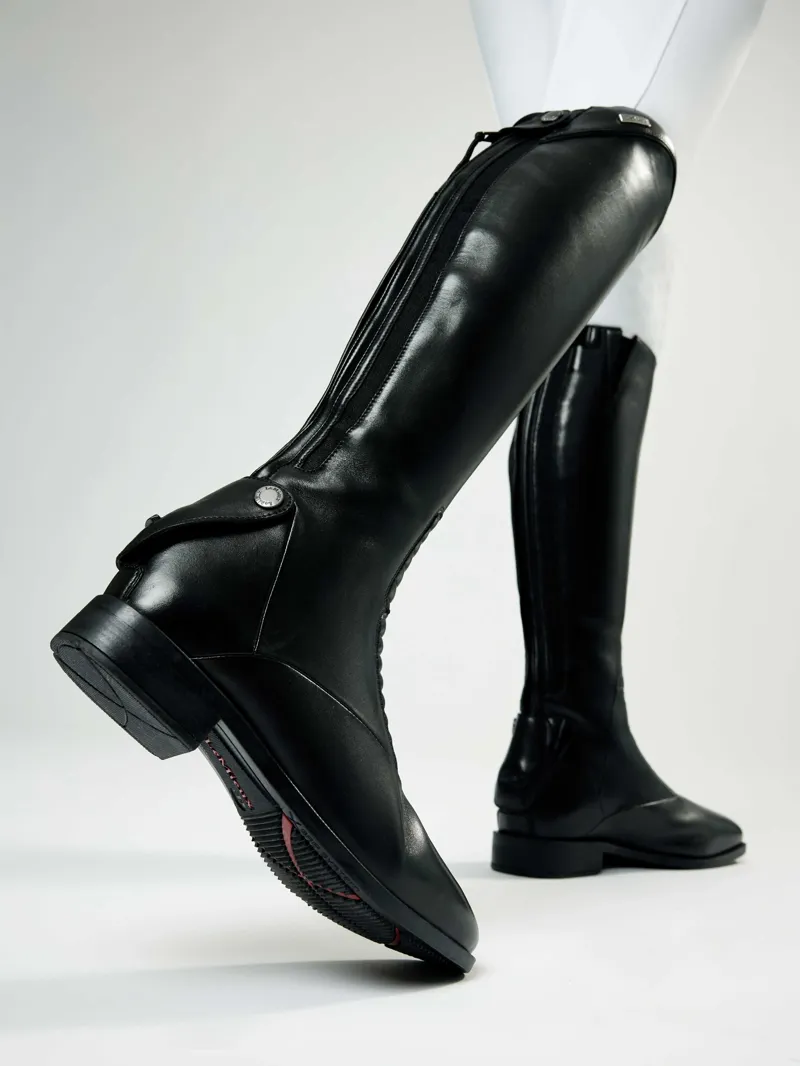 LeMieux Essence Quilted Riding Boot Tall Regular - Black-1