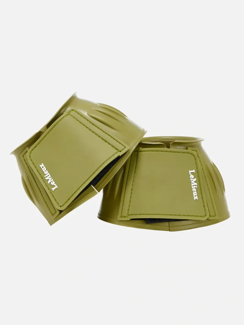 LeMieux Rubber Bell Boots - Gooseberry