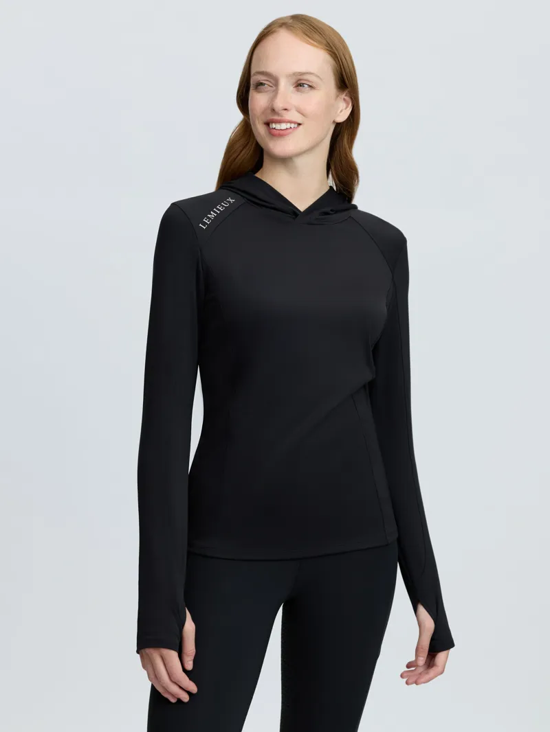 LeMieux Heidi Hooded Mid Layer - Black