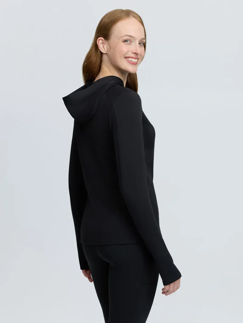 LeMieux Heidi Hooded Mid Layer - Black-1