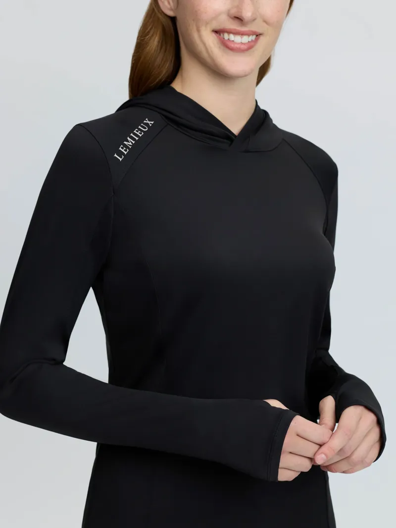 LeMieux Heidi Hooded Mid Layer - Black-4