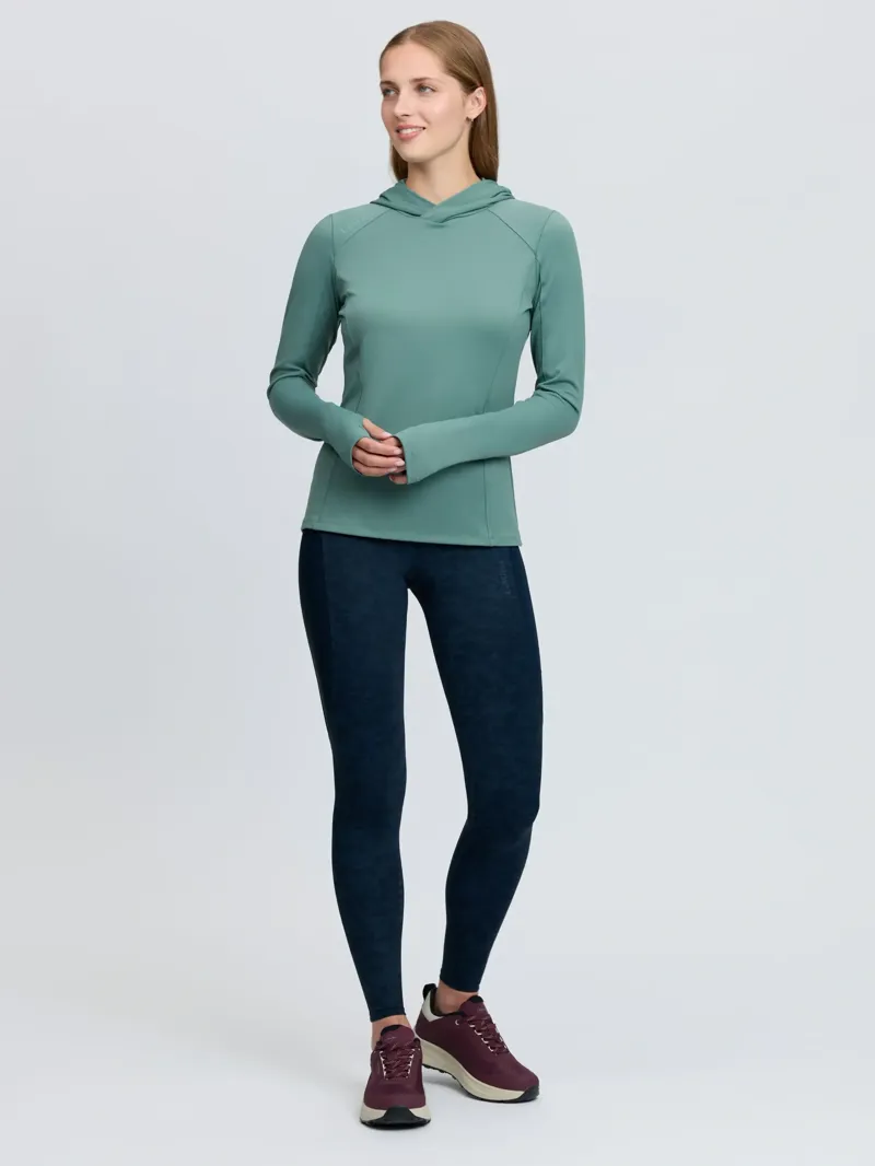 LeMieux Heidi Hooded Mid Layer - Aloe-2