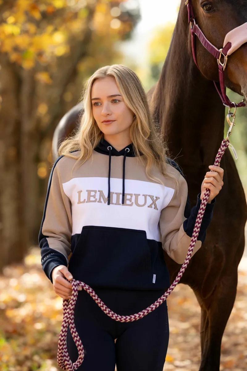 LeMieux Kadie Colour Block Hoodie - Navy-4