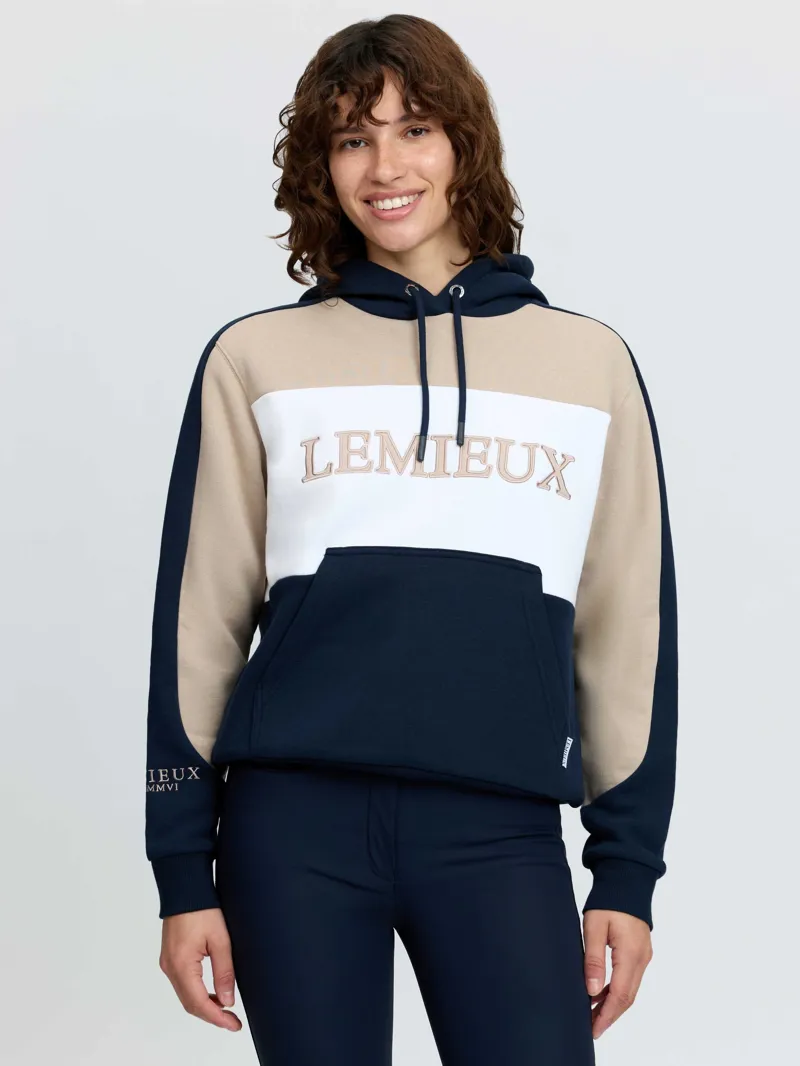 LeMieux Kadie Colour Block Hoodie - Navy