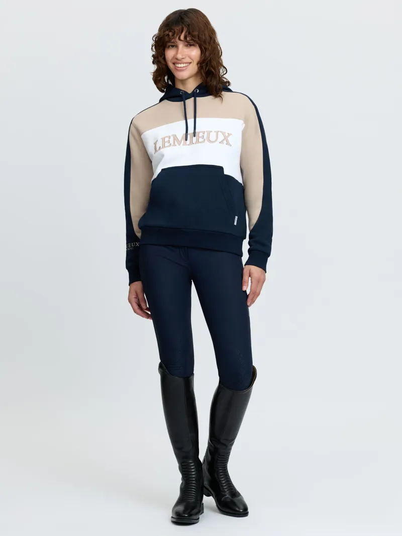 LeMieux Kadie Colour Block Hoodie - Navy-2