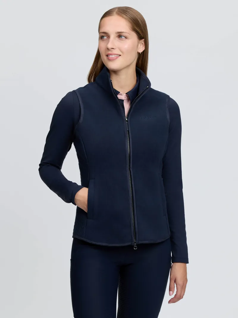 LeMieux Frankie Fleece Gilet - Navy