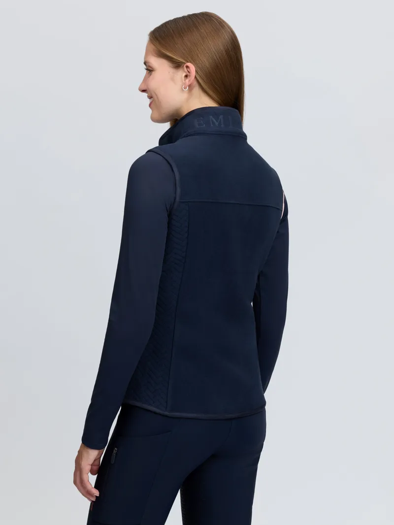 LeMieux Frankie Fleece Gilet - Navy-1