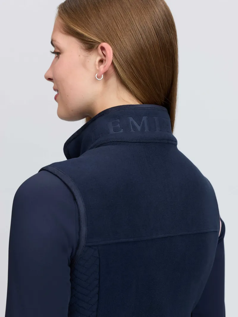 LeMieux Frankie Fleece Gilet - Navy-3