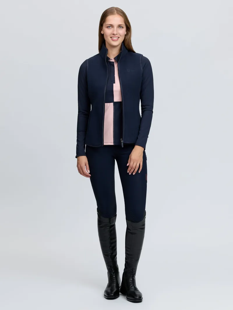 LeMieux Frankie Fleece Gilet - Navy-4