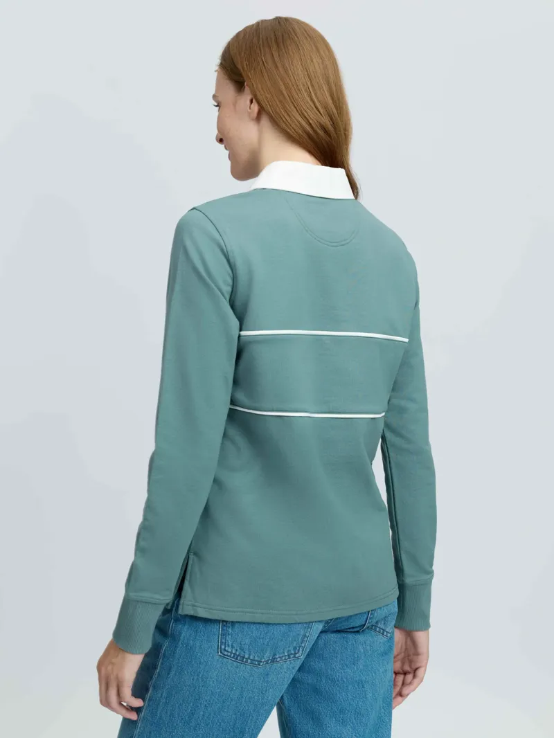 LeMieux Rochelle Rugby Shirt - Aloe-5