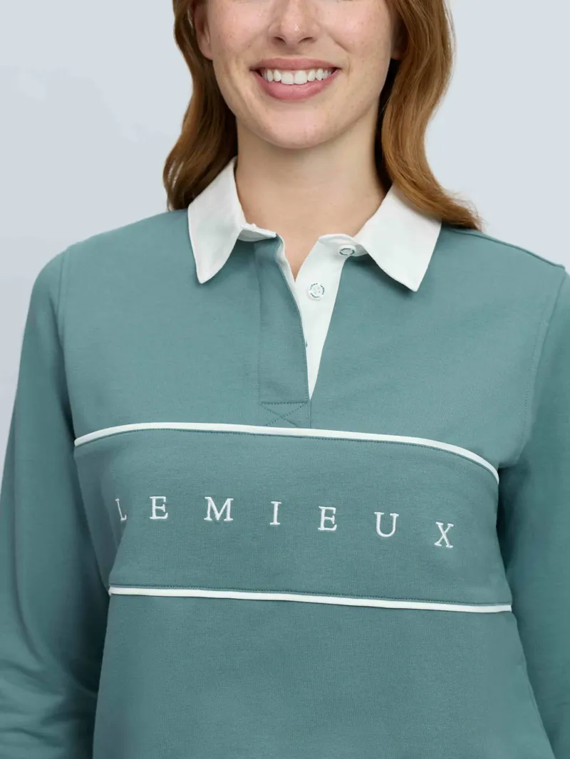 LeMieux Rochelle Rugby Shirt - Aloe-4