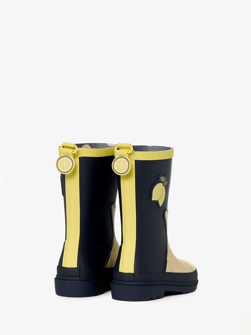 LeMieux Splash Welly - Lemon-2