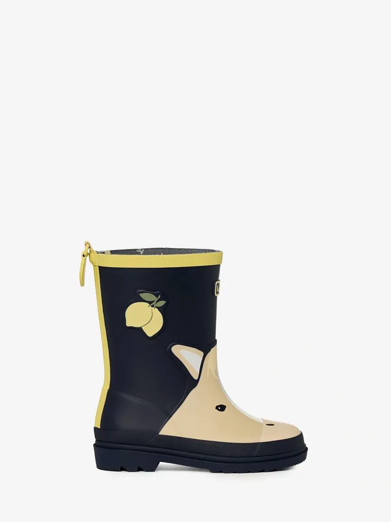 LeMieux Splash Welly - Lemon-1