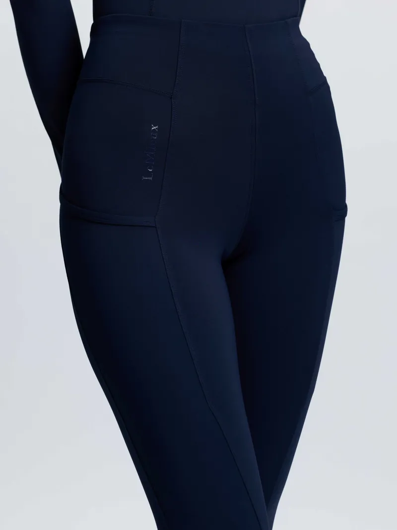 LeMieux Tall Naomi Pull On Breeches - Navy-4