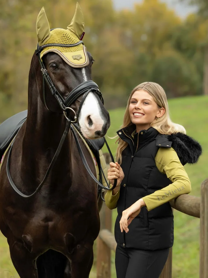 LeMieux Margot Hooded Gilet - Black-4