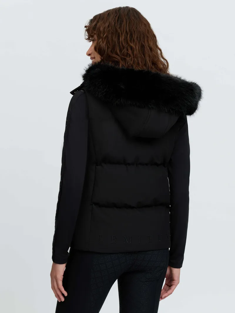 LeMieux Margot Hooded Gilet - Black-1
