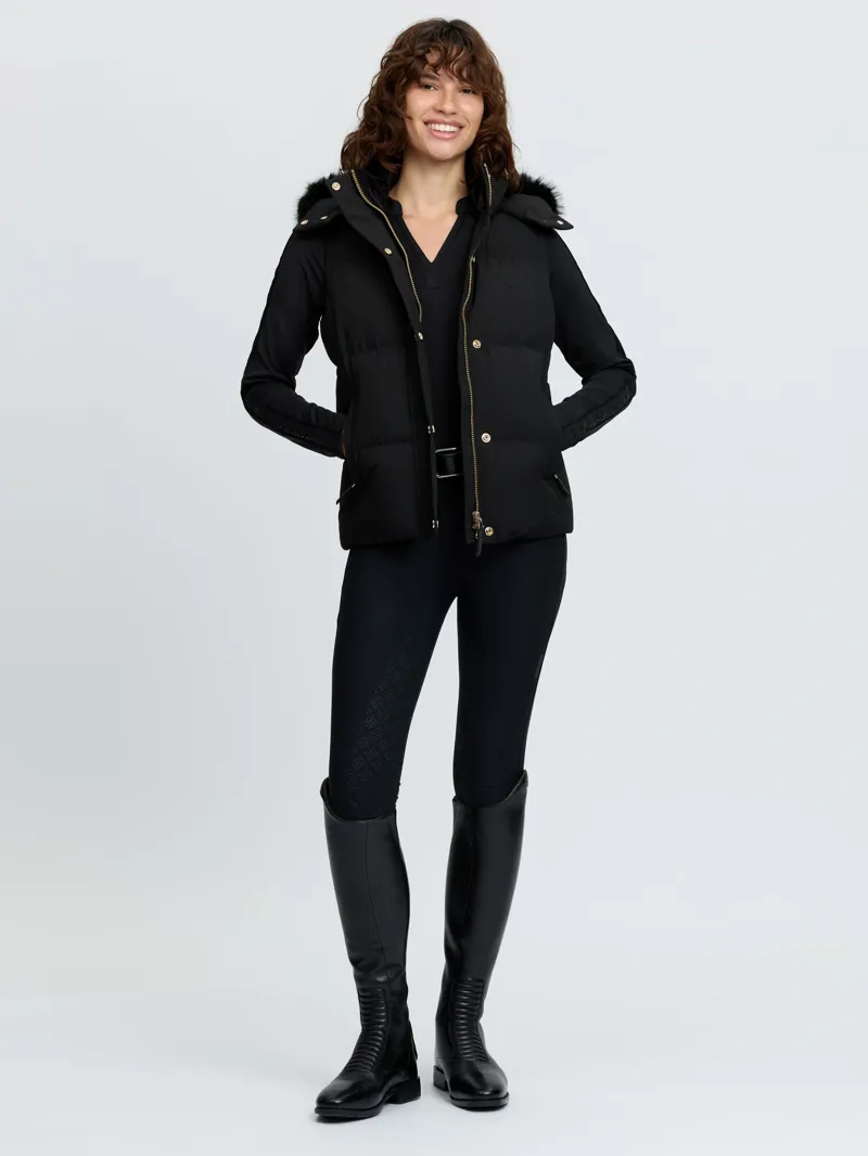 LeMieux Margot Hooded Gilet - Black-2