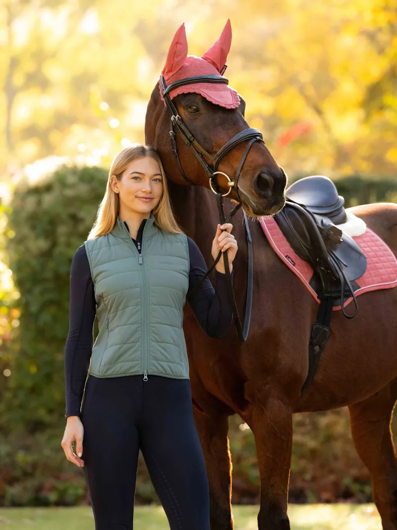 LeMieux Lily Lightweight Gilet - Aloe-5