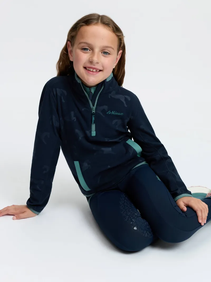 LeMieux Mini Maggie Horse Fleece - Navy-4