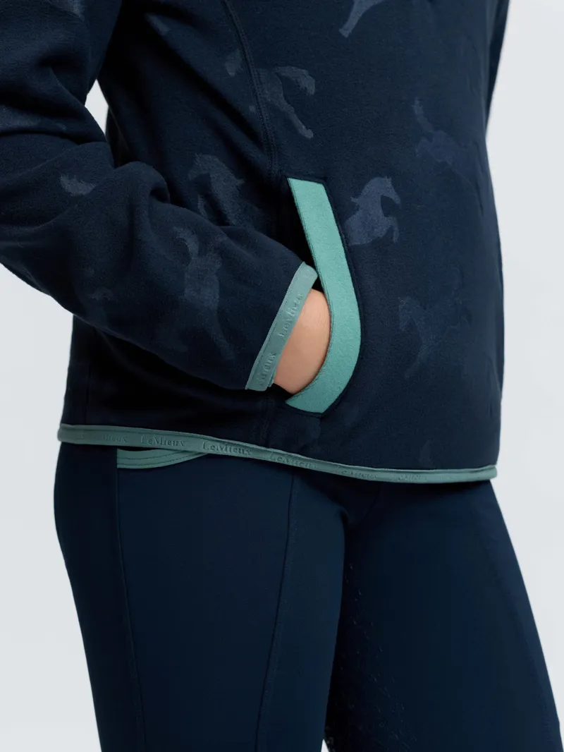 LeMieux Mini Maggie Horse Fleece - Navy-6
