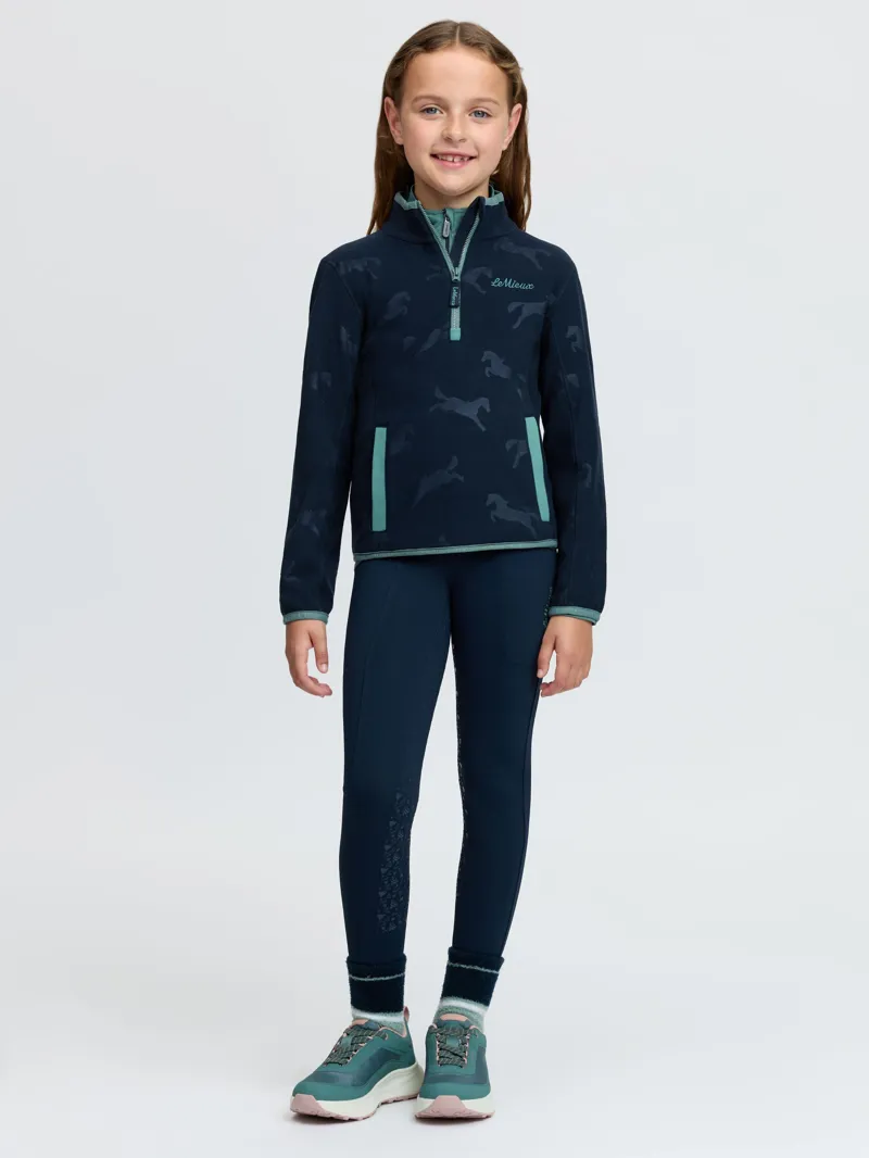 LeMieux Mini Maggie Horse Fleece - Navy-3