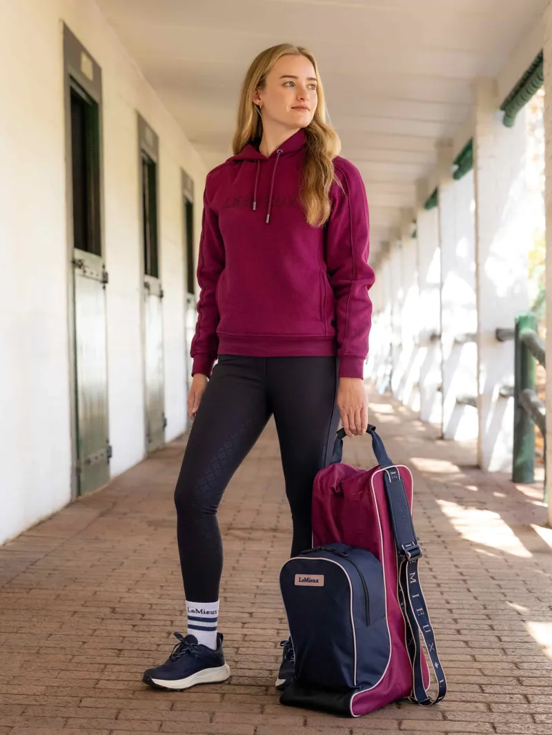 LeMieux Boot and Hat Bag - Blackberry-2
