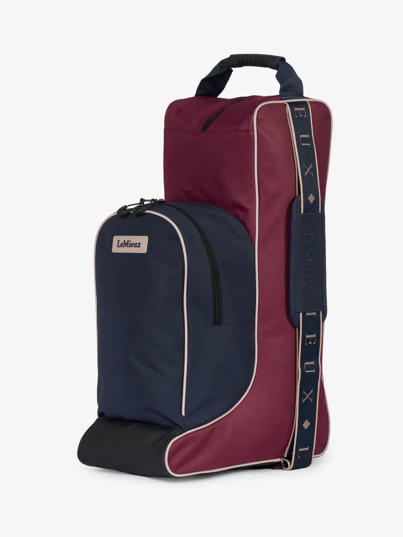 LeMieux Boot and Hat Bag - Blackberry