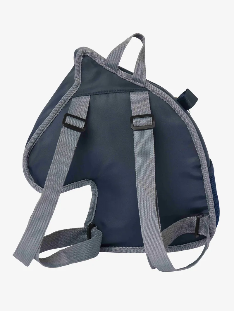 LeMieux Hobby Horse Mini Carry Bag Backpack- Navy-1