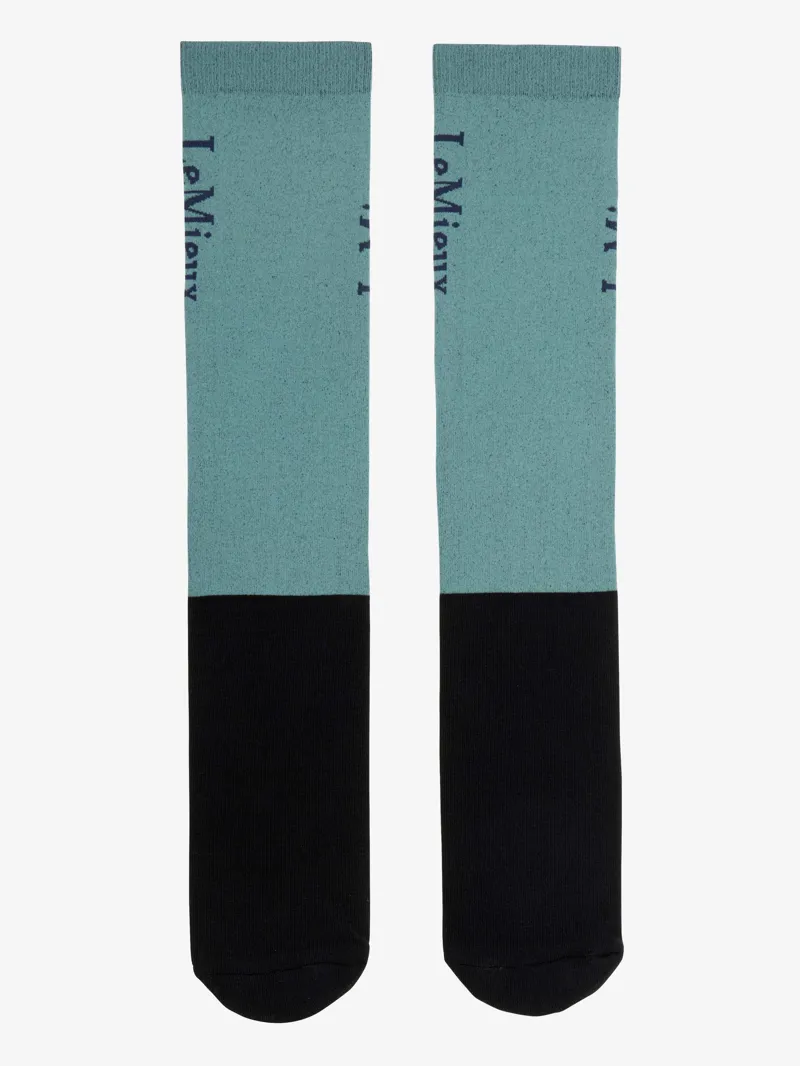 LeMieux Competition Socks 2 Pack - Aloe-1