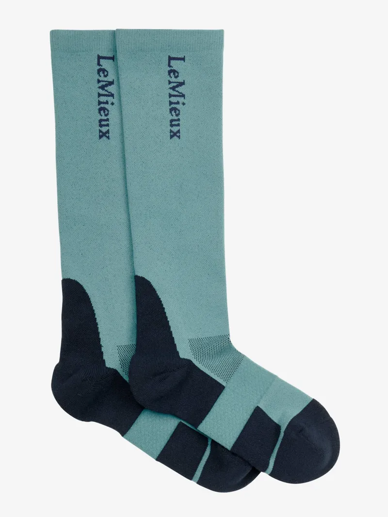 LeMieux Performance Socks - Aloe-1