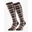 Lemieux Heritage Check Fluffies Socks - Cocoa