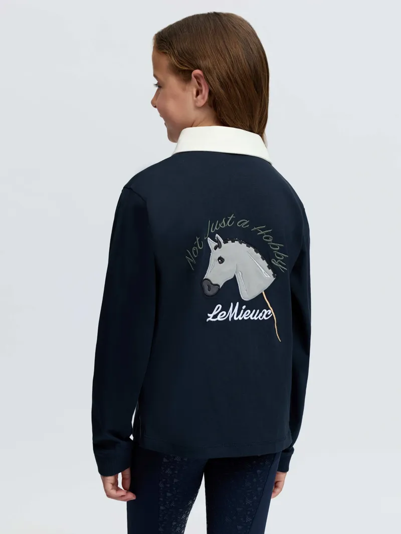 LeMieux Mini Roman Rugby Shirt - Navy-2
