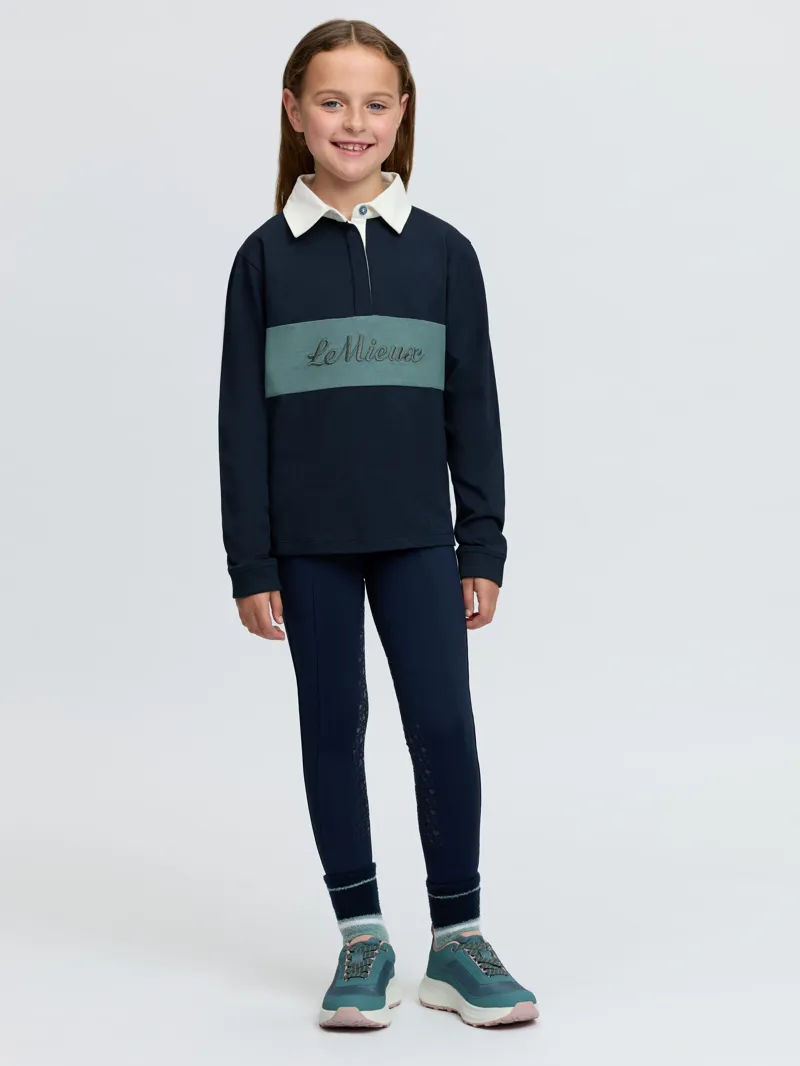 LeMieux Mini Roman Rugby Shirt - Navy-1