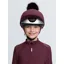 LeMieux Ribbed Hat Silk - Bramble