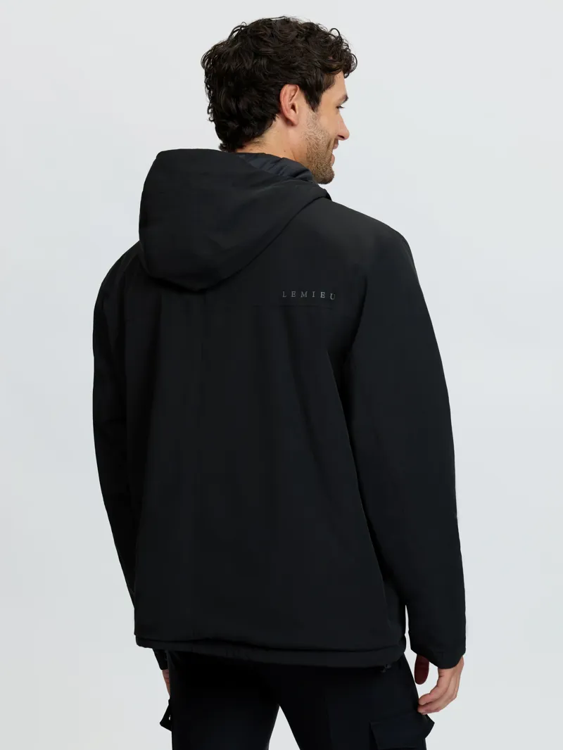 LeMieux Mens Waterproof Anorak - Black-1