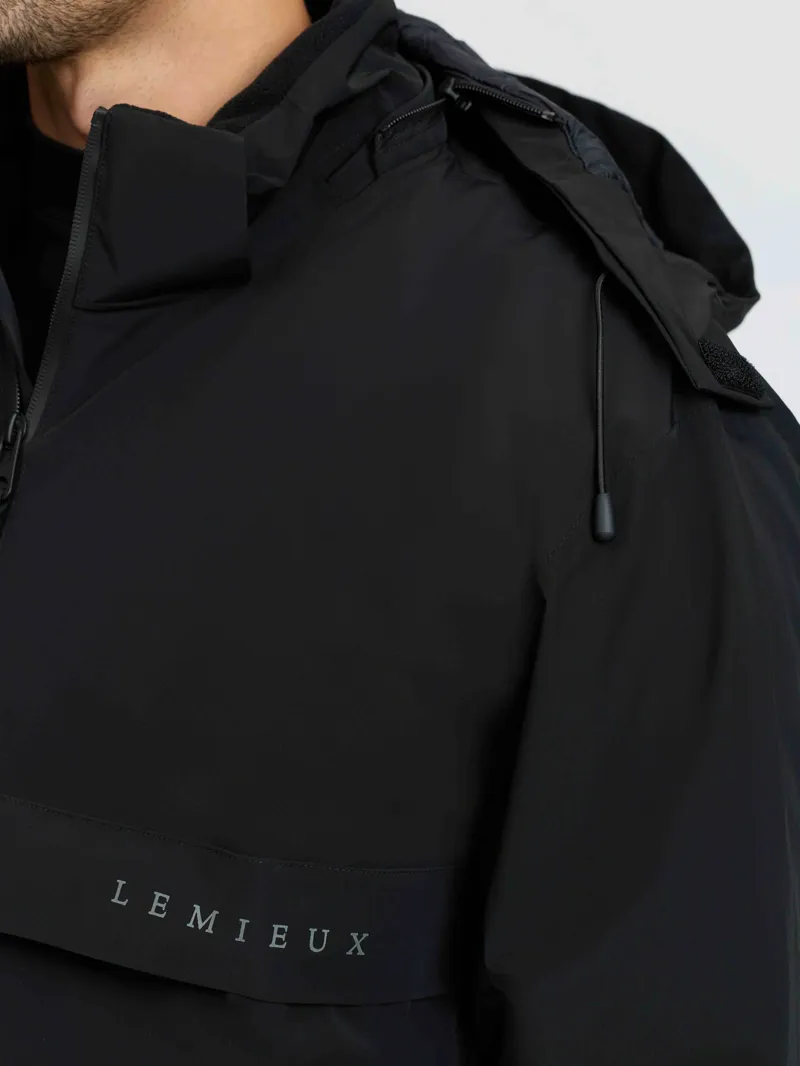 LeMieux Mens Waterproof Anorak - Black-3