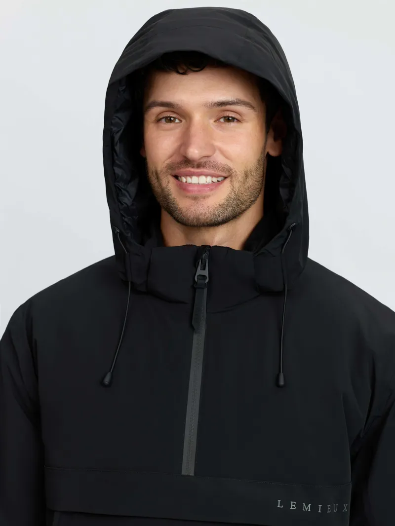 LeMieux Mens Waterproof Anorak - Black-2