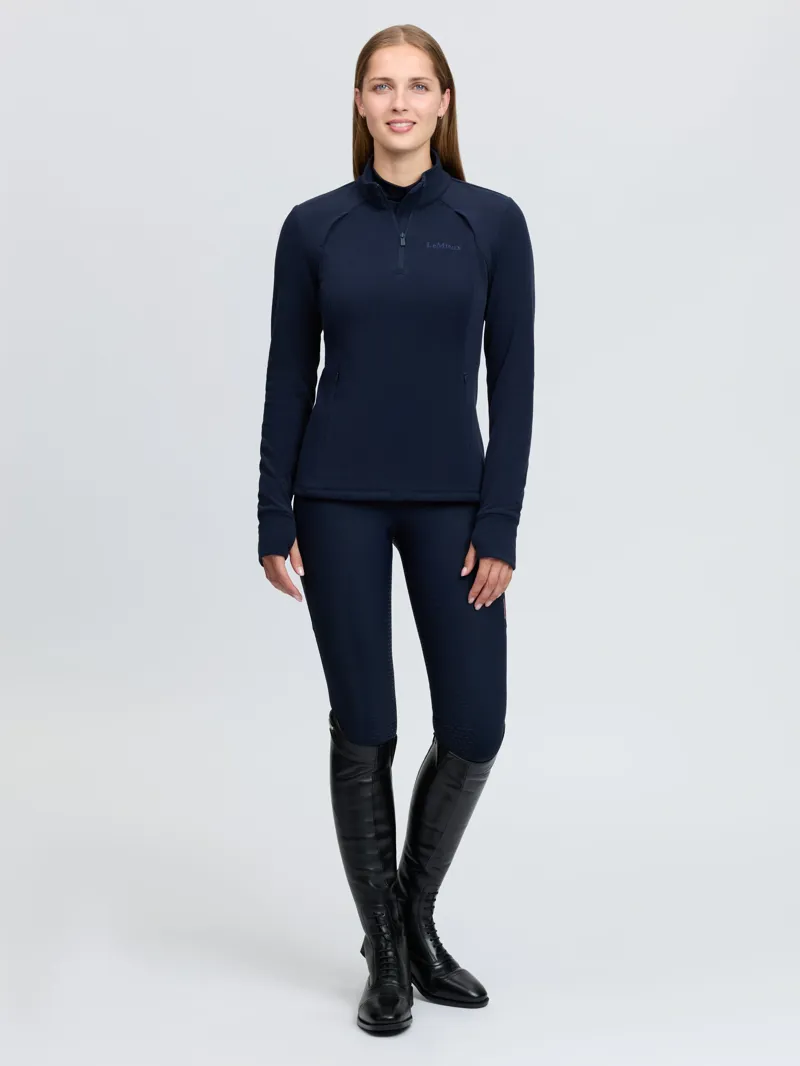 LeMieux Frances Quarter Zip Fleece - Navy-4