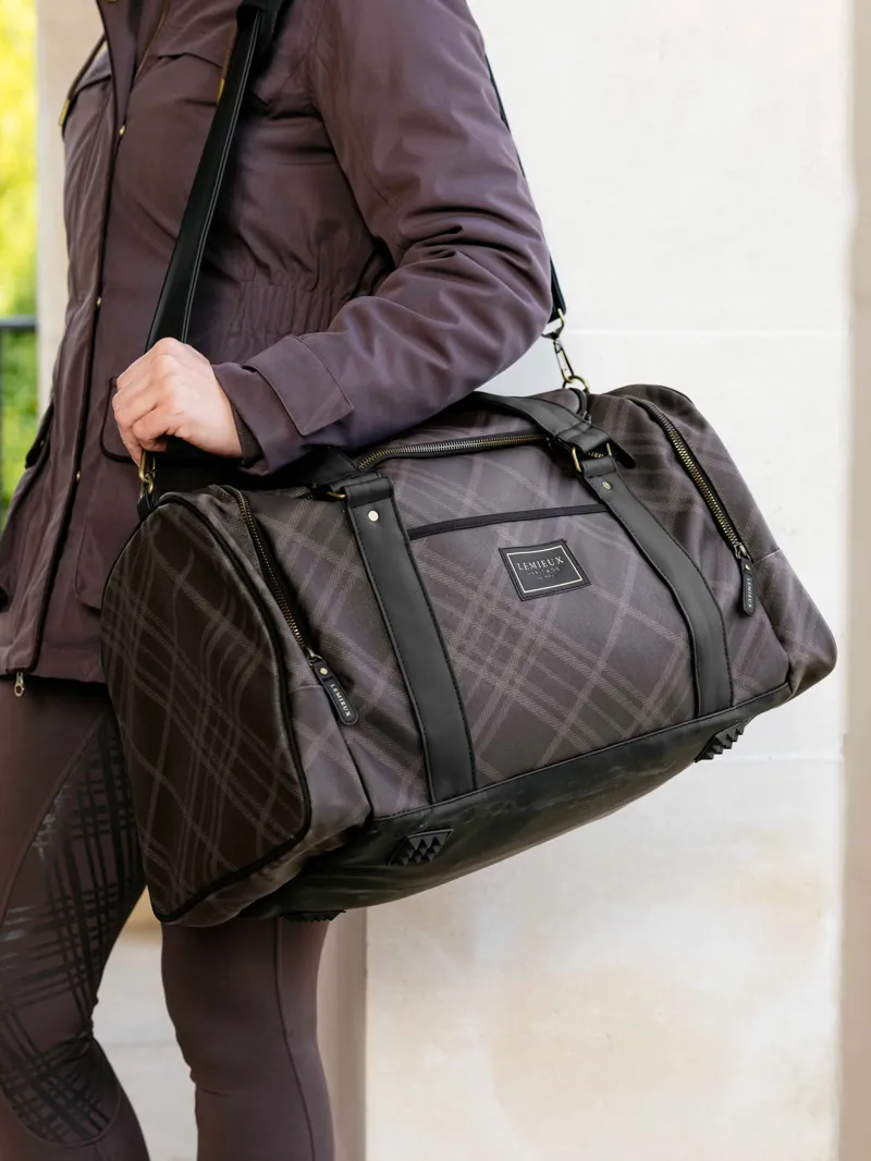 LeMieux Heritage Overnight Bag - Cocoa-2