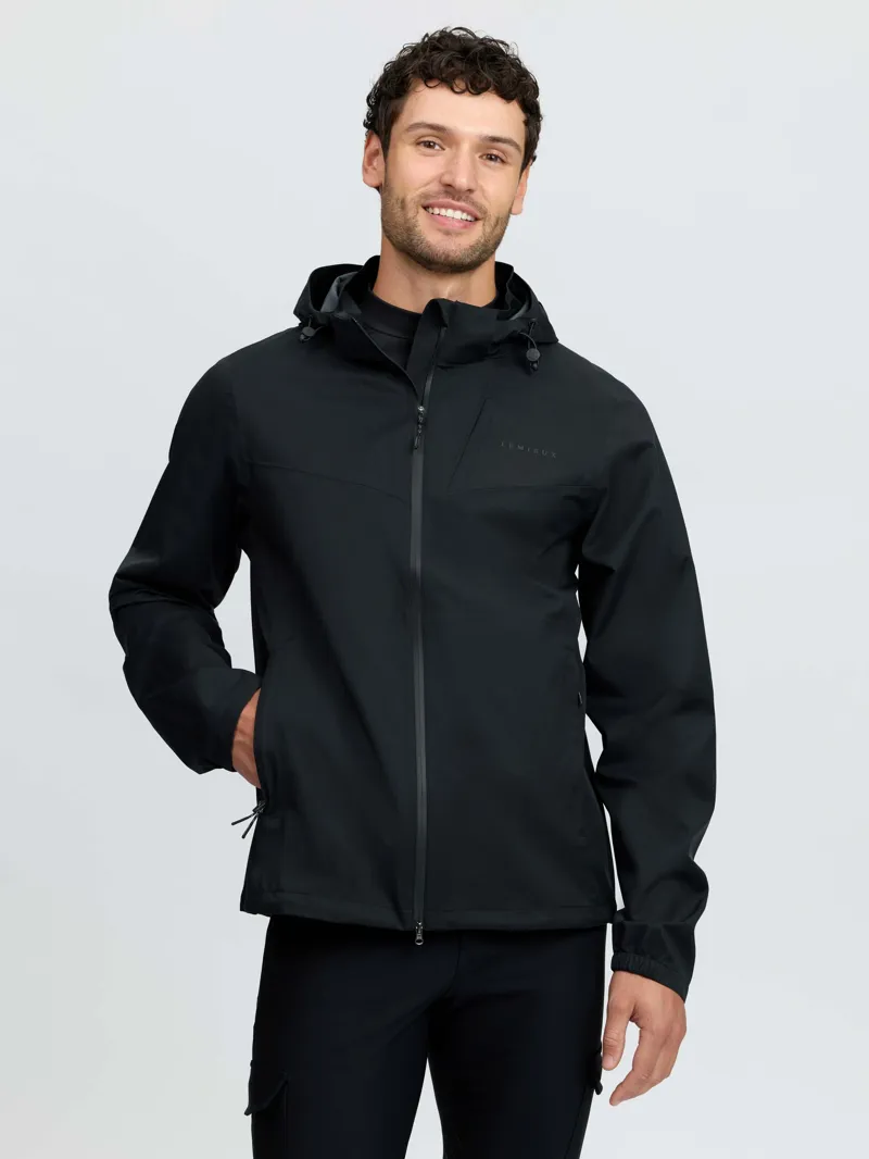 LeMieux Mens Waterproof Lightweight Jacket - Black