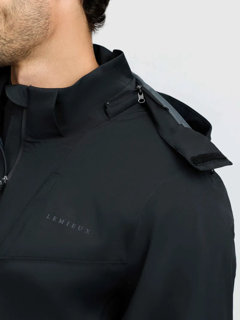 LeMieux Mens Waterproof Lightweight Jacket - Black-6