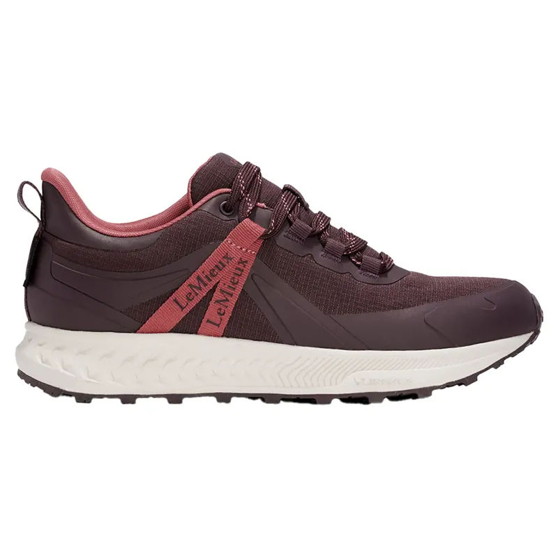 LeMieux Trax Viva Waterproof Trainer - Damson