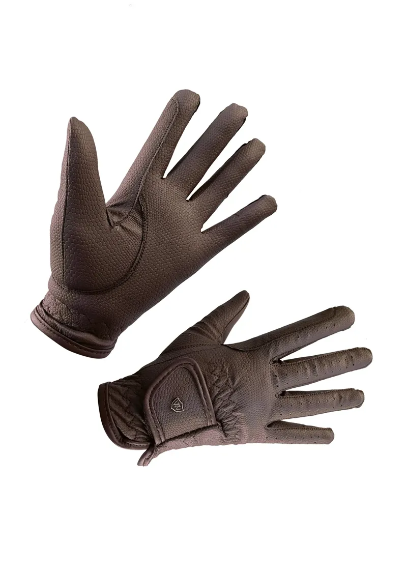 Woof Wear Competition Riding Glove - Chocolate