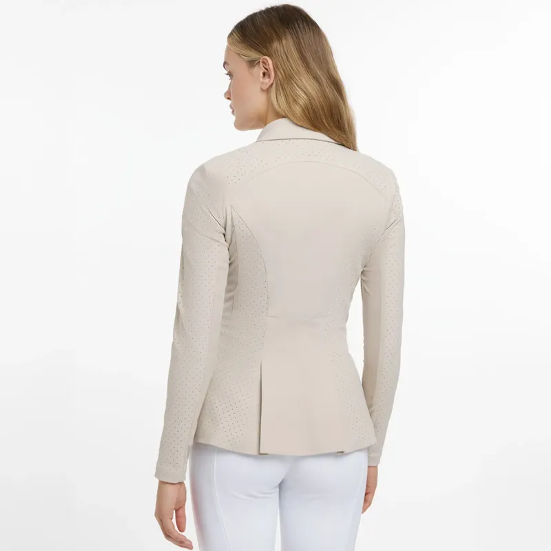 LeMieux Jessica Ladies Mesh Show Jacket - Stone-2