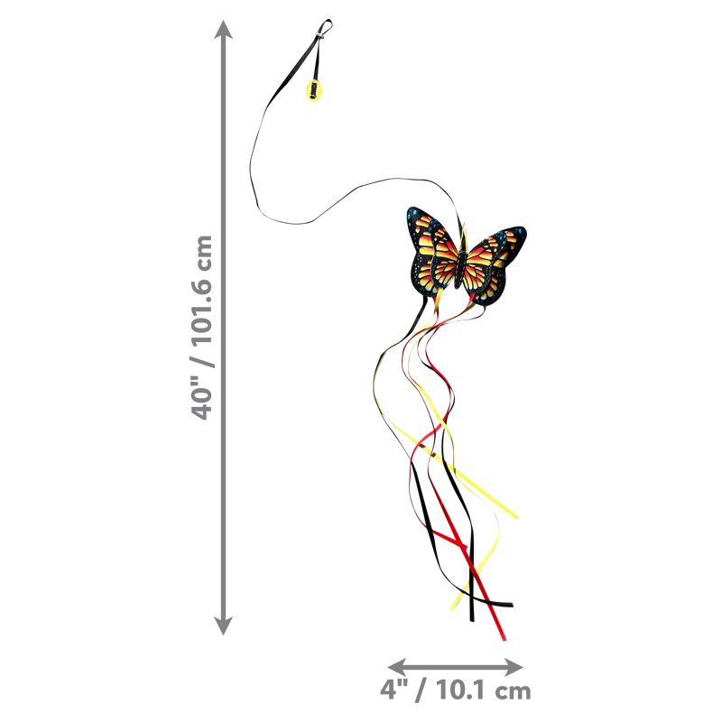 KONG Cat Butterfly Teaser Colour Assorted-1