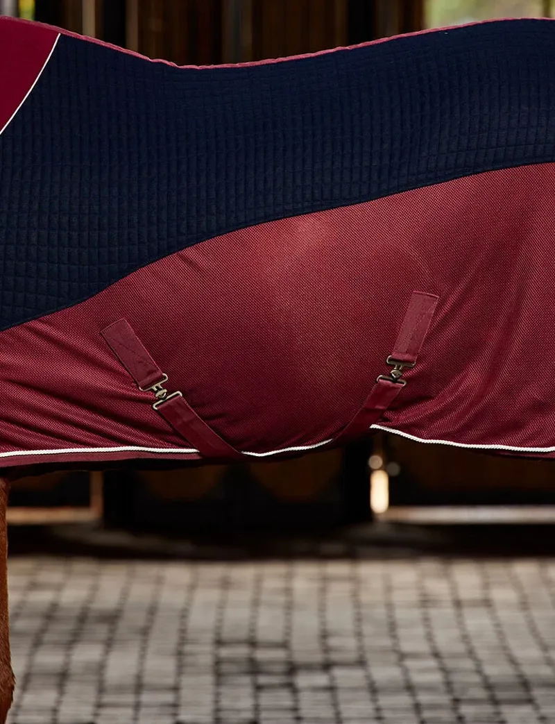 WeatherBeeta Thermo-Air Cooler Rug Standard Neck - Navy/Burgundy-2
