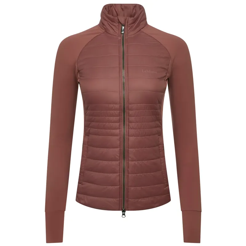 LeMieux Juliette Ladies Quilted Jacket - Rosewood